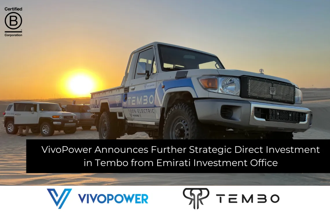 VivoPower – Digital Asset – Strategic Direct Investment 3 VivoPower - Digital Asset - Strategic Direct Investment 3