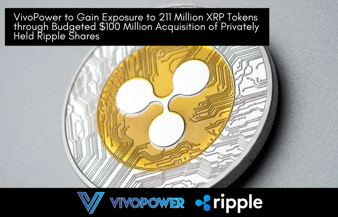 VivoPower - Social Media - Ripple Labs Shares PR_v3
